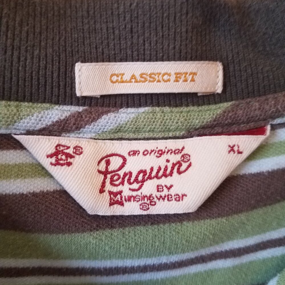 Penguin Polo Shirt, Men's XL